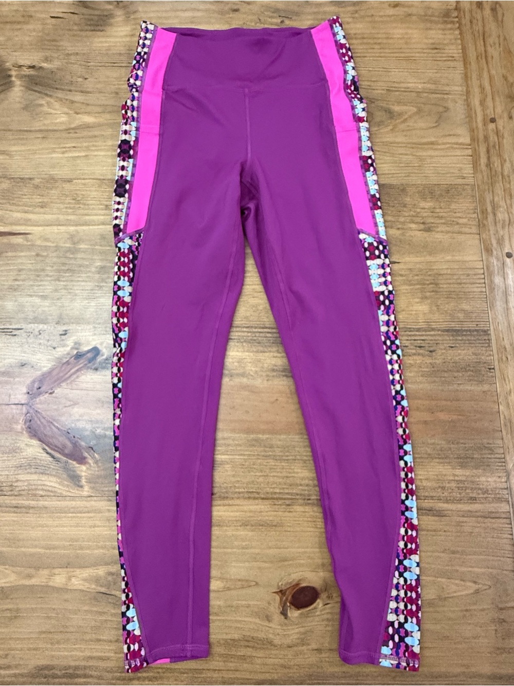 Free People Movement Illusion Geo Combo High-Rise 7/8 Leggings